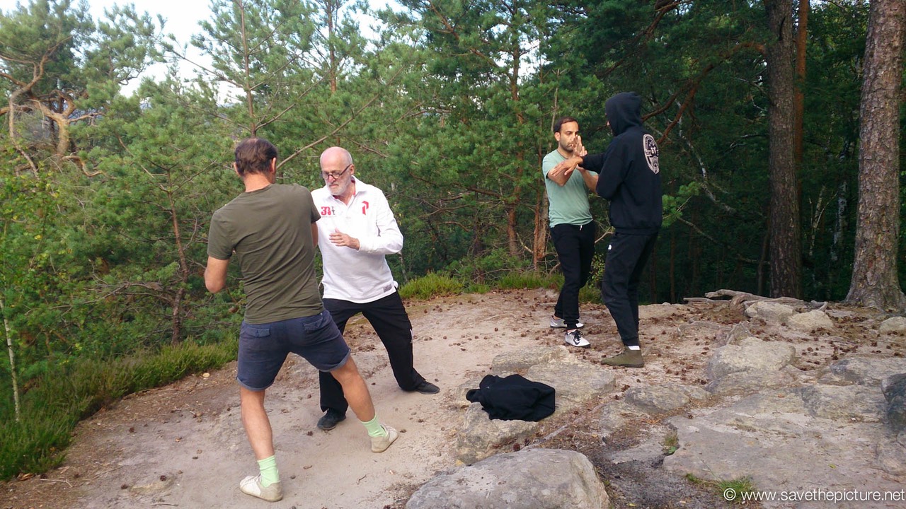 Antoine arly morning pushing hands Patak