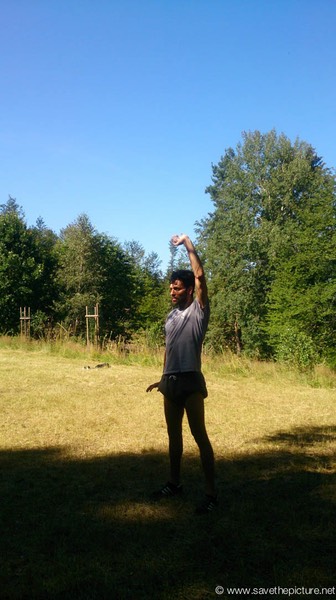 Baduanjin training Taikiken week 2020