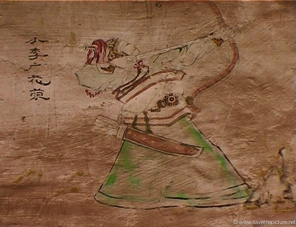 China Shaolin Dharma hall paintings 10