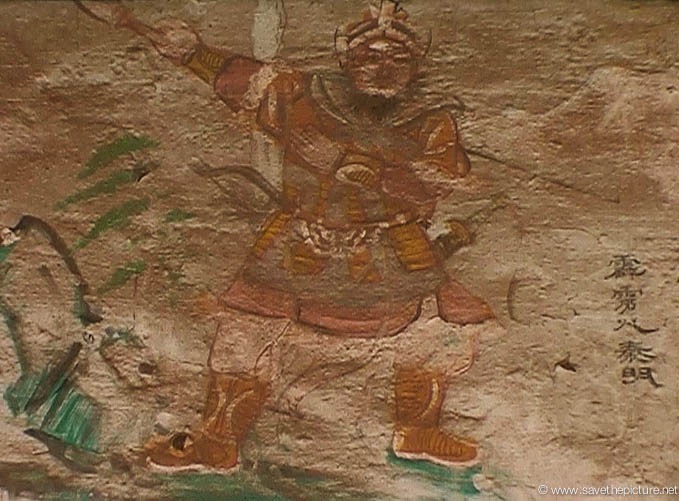 China Shaolin Dharma hall paintings 6