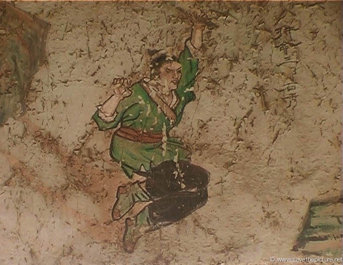 China Shaolin Dharma hall paintings 20