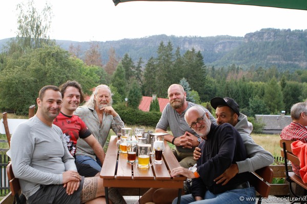 Closing the Taikiken week having dinner with a few_