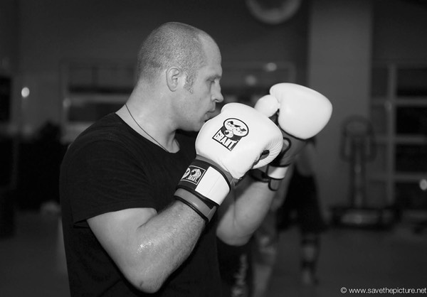 Fedor Emelianenko fighting pose