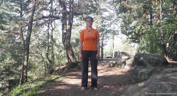 Hachidankin Relax Posture
beginning