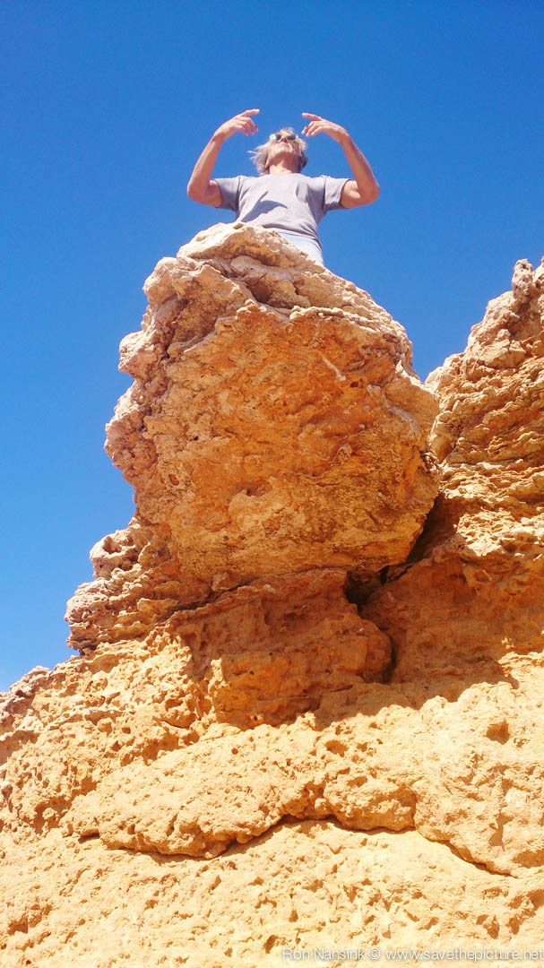 ibiza retreat natural tuning april 2015 Taikiken Ritsuzen on the clifs