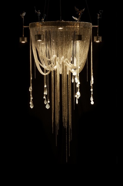 Lifestyle, Robert Nollet, sensual light objects, Silver Lamp 6