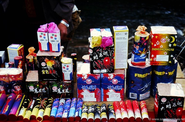 Lijiang fireworks