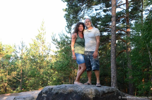 Nadja and Ron satisfied after a good Taikiken workshop 2018