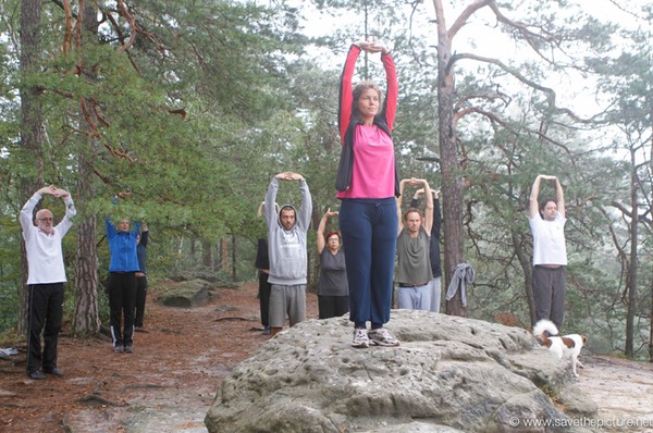 Nadja, Hachidankin separating heaven and earth