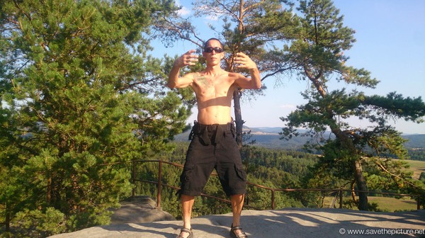 Pascal Ritsuzen at sunset