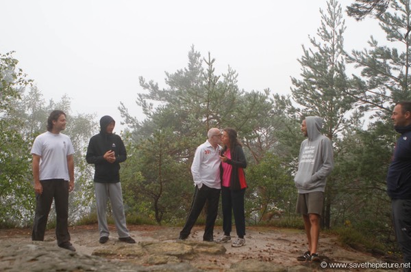 Ready for early morning Taikiken training