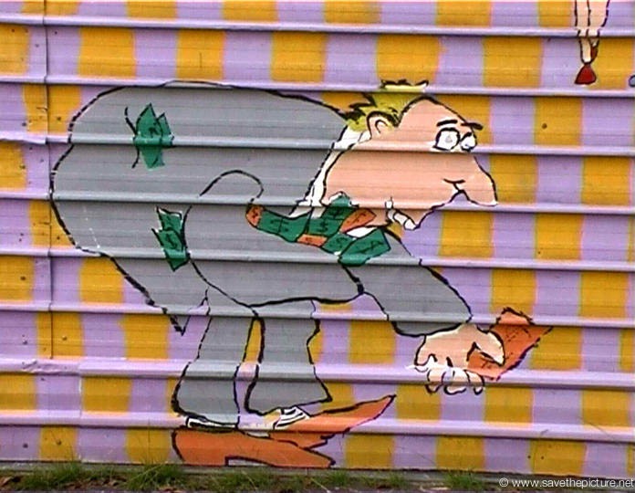 Singapore graffiti money collector