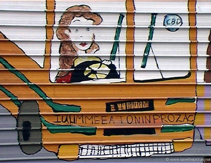 Singapore graffiti prozac 1