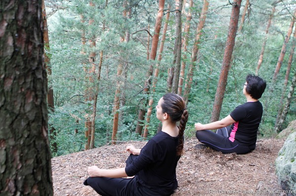 Sitting Zen, strong in all directions_