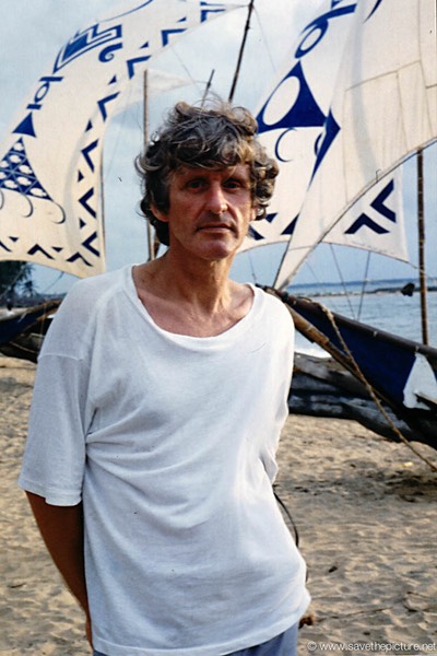 Sri Lanka catamaran art Frank Liefooghe