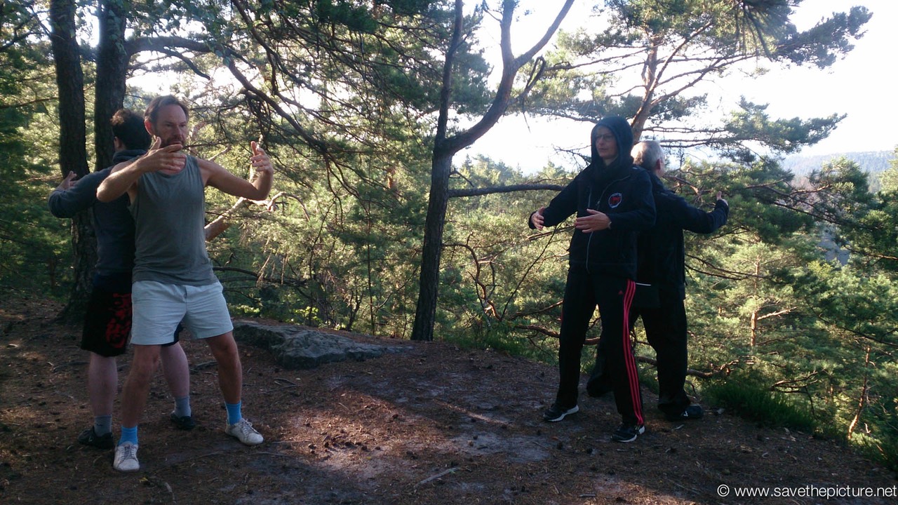 Taikiken backup training