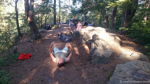 Taikiken, early morning Zen