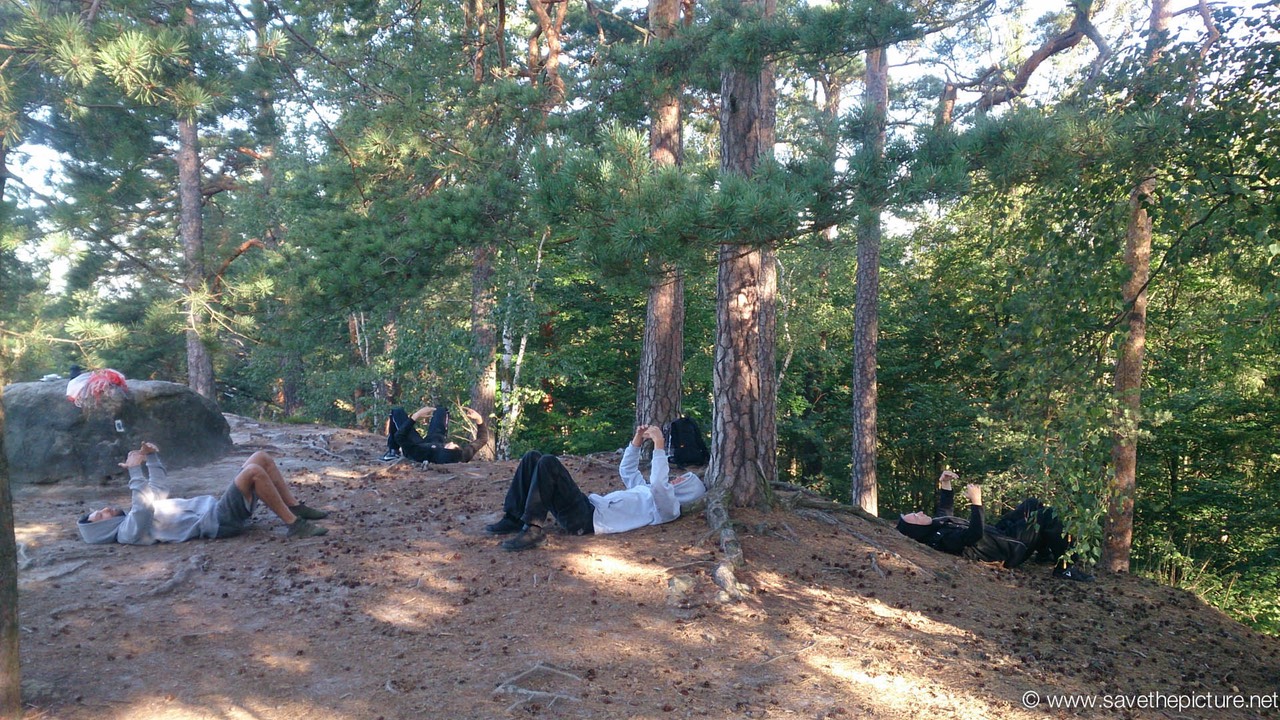 Taikiken early morning reclining zen 2