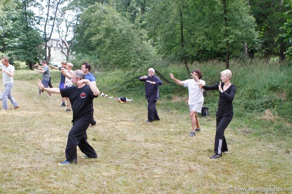 Taikiken field training basic move