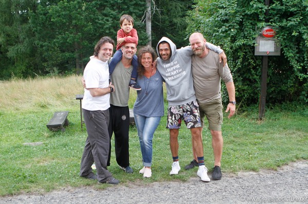 Taikiken fun in the forest