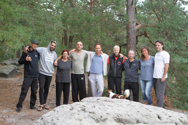 Taikiken group photo, Birdview