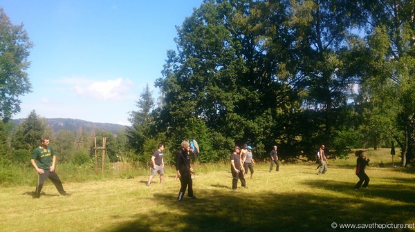 Taikiken Hachidanking field training
