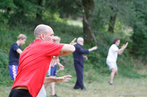 Taikiken kihon elbow strike training