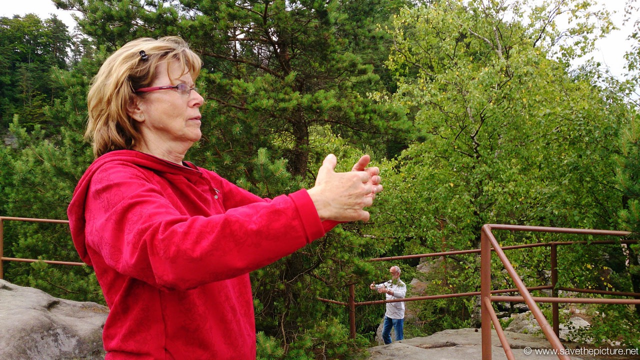 Taikiken Nadik standing on the pirat lookout