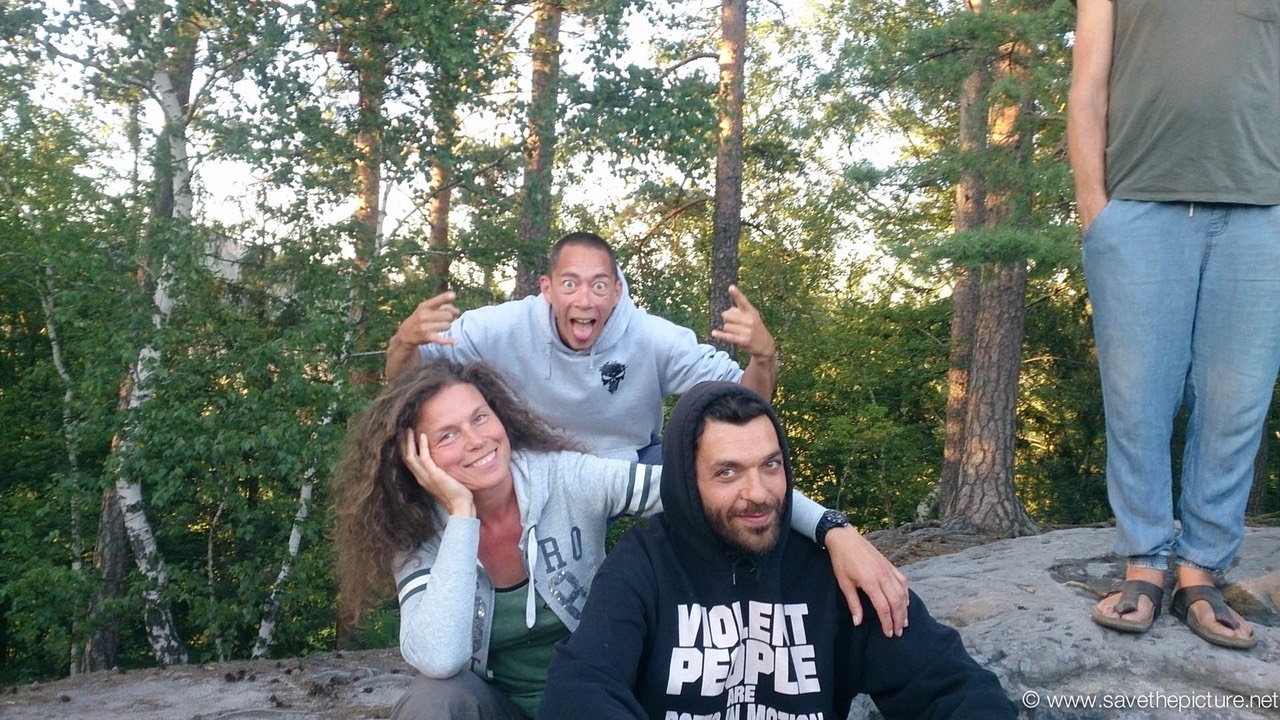 Taikiken, Nadja, Omid and Pascal