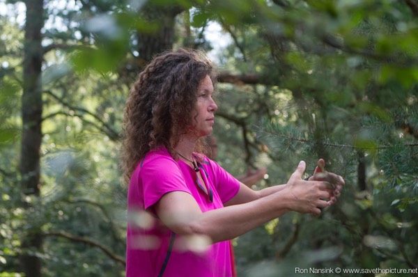 Taikiken Natural Tuning 2016, Nadja, our Taikiken Orchid in deep forest