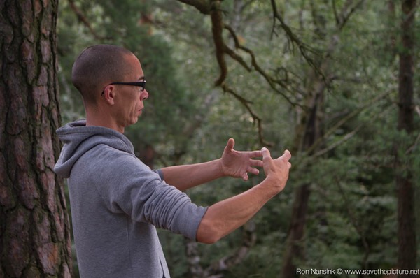Taikiken Natural Tuning 2016, Pascal, tuning with the forces of nature during his Ritsuzen
