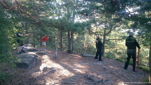 Taikiken outdoor training