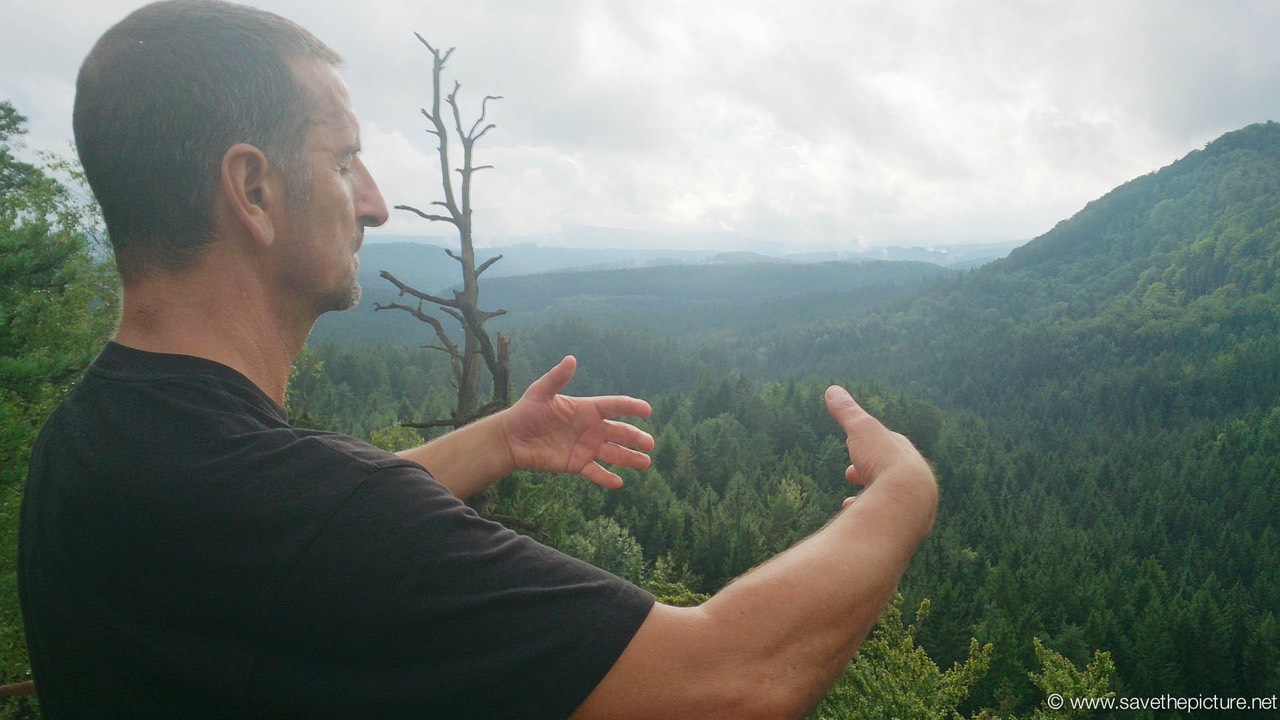 Taikiken Ritsuzen, Roberto working on the feel of it