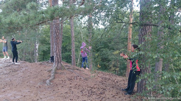 Taikiken working with the omnidirectional forces