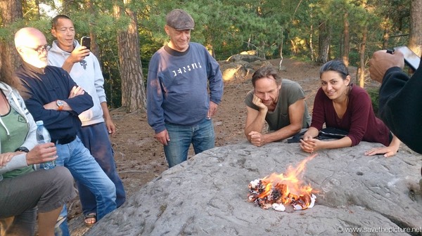 Taikiken writing and burning 2