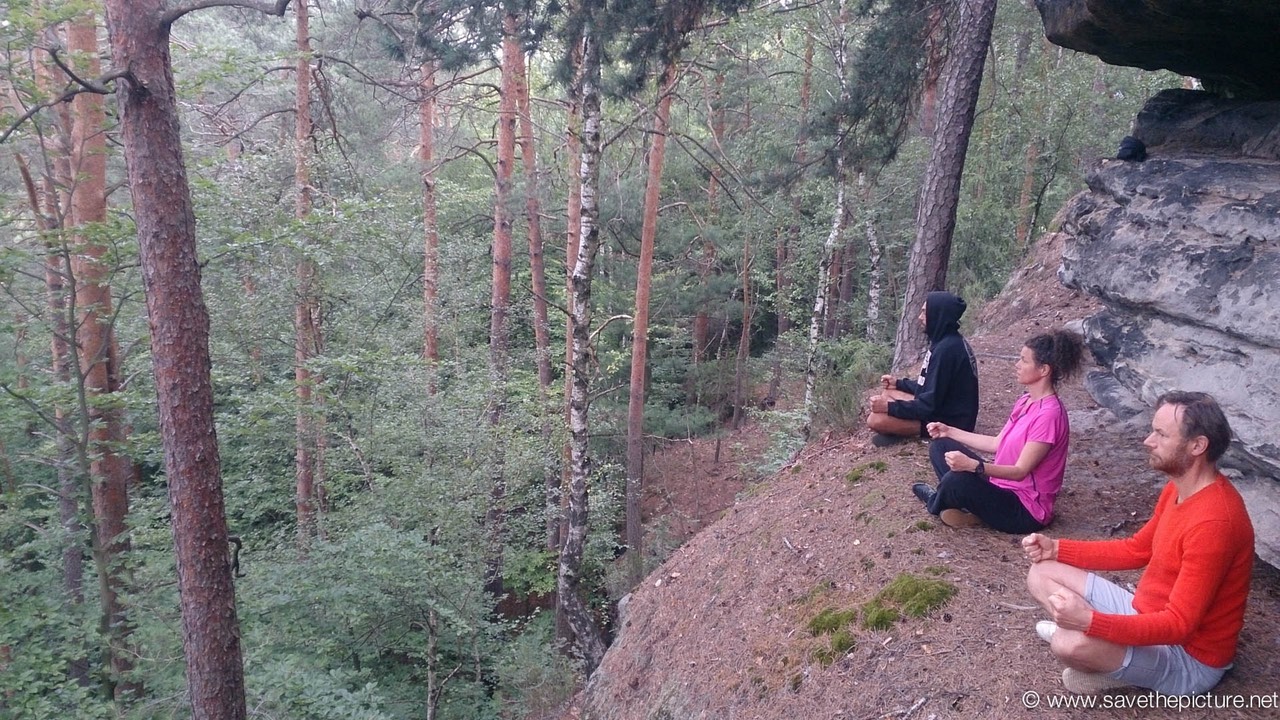 Taikiken Zazen on the edge