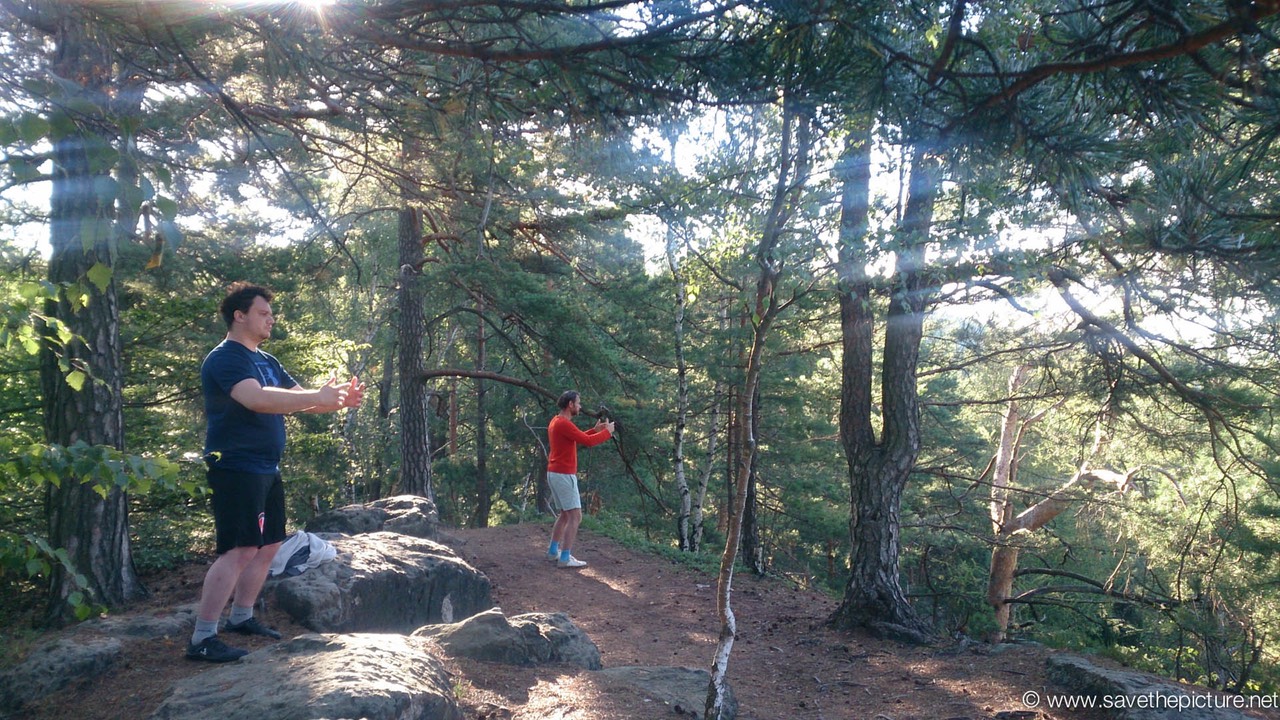 Toine Ritsuzen on the mountain top