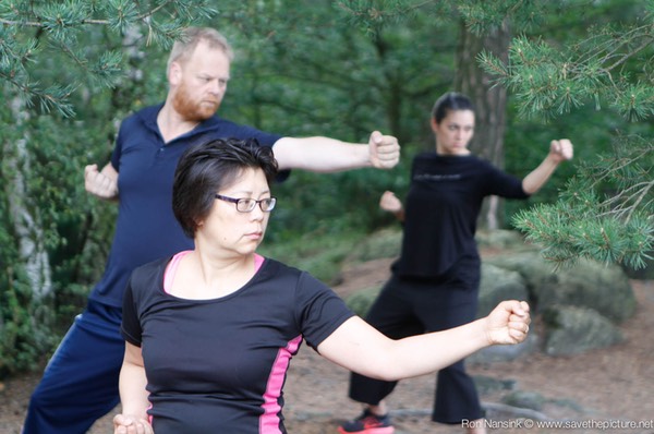 Veronique Kilian, early morning Hachidankin